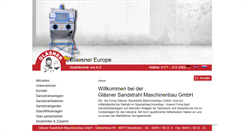 Desktop Screenshot of glaesner.de